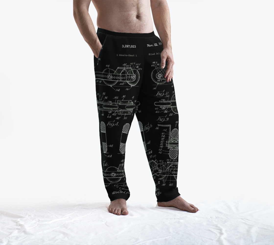 Inline Skate Patent Lounge Pants #2