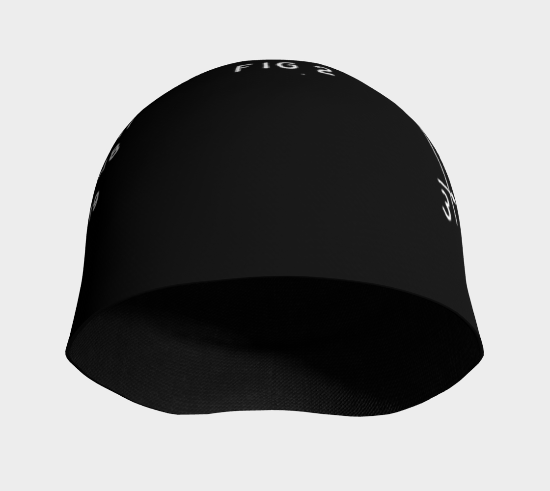 OG Skate Plate Beanie on Black