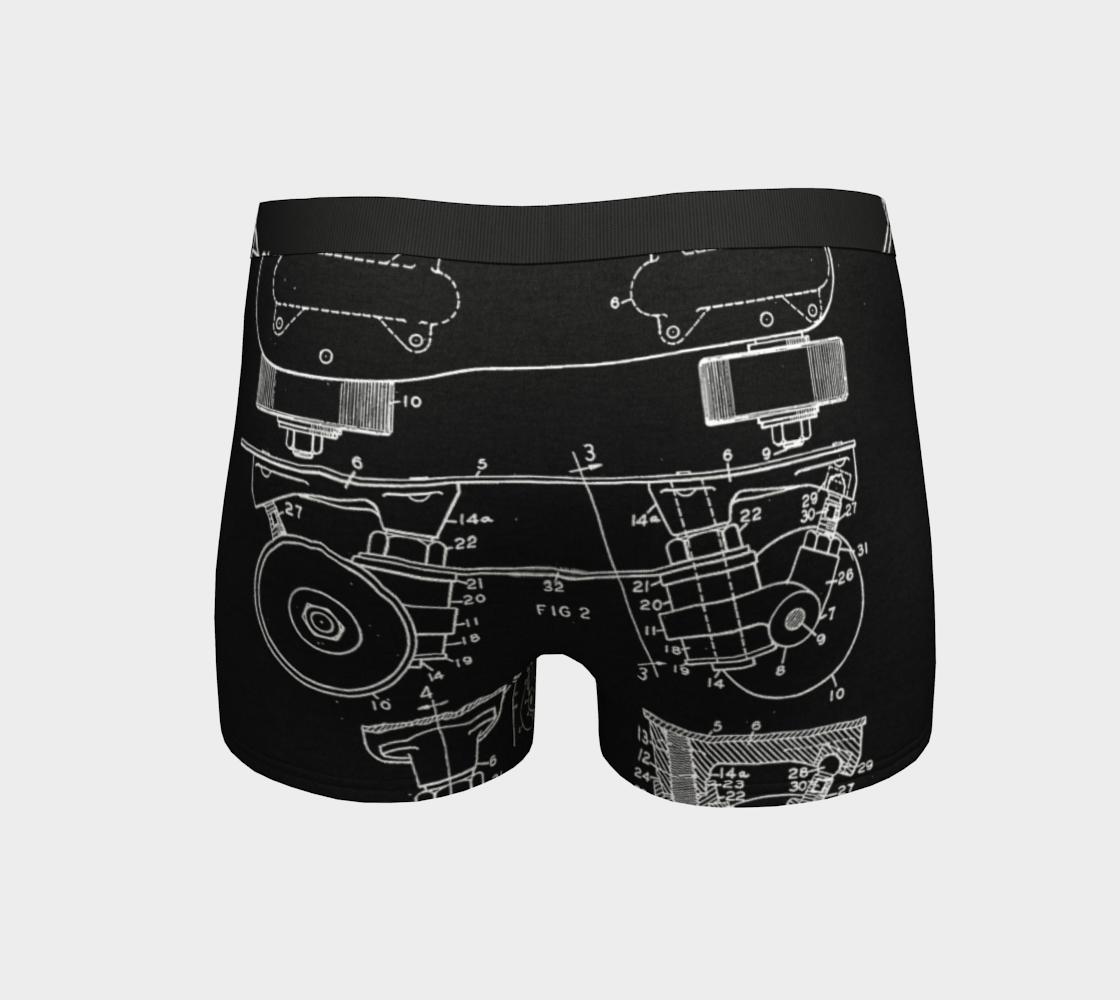 OG Roller Skate Plate Crop Shorts