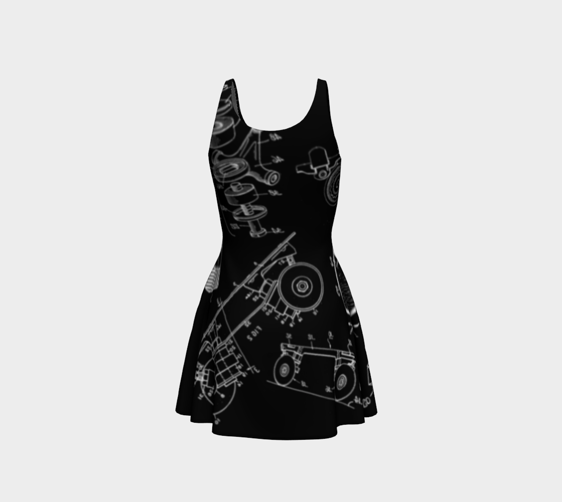 Skate Collage Dress