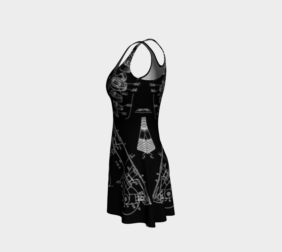 Skate Collage Dress