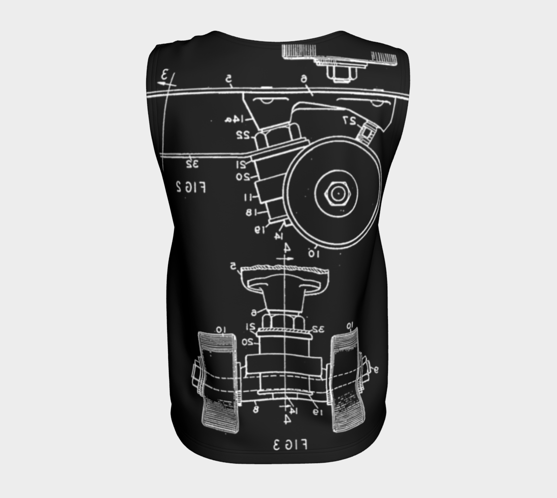 OG Skate Trucks Loose Sleeveless Top
