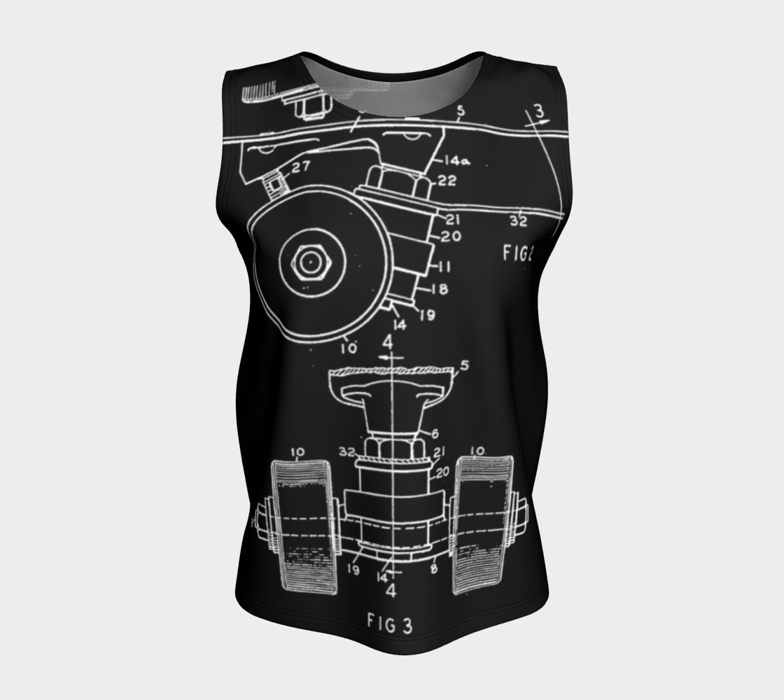 OG Skate Trucks Loose Sleeveless Top