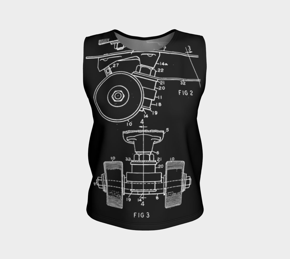 OG Skate Trucks Loose Sleeveless Top