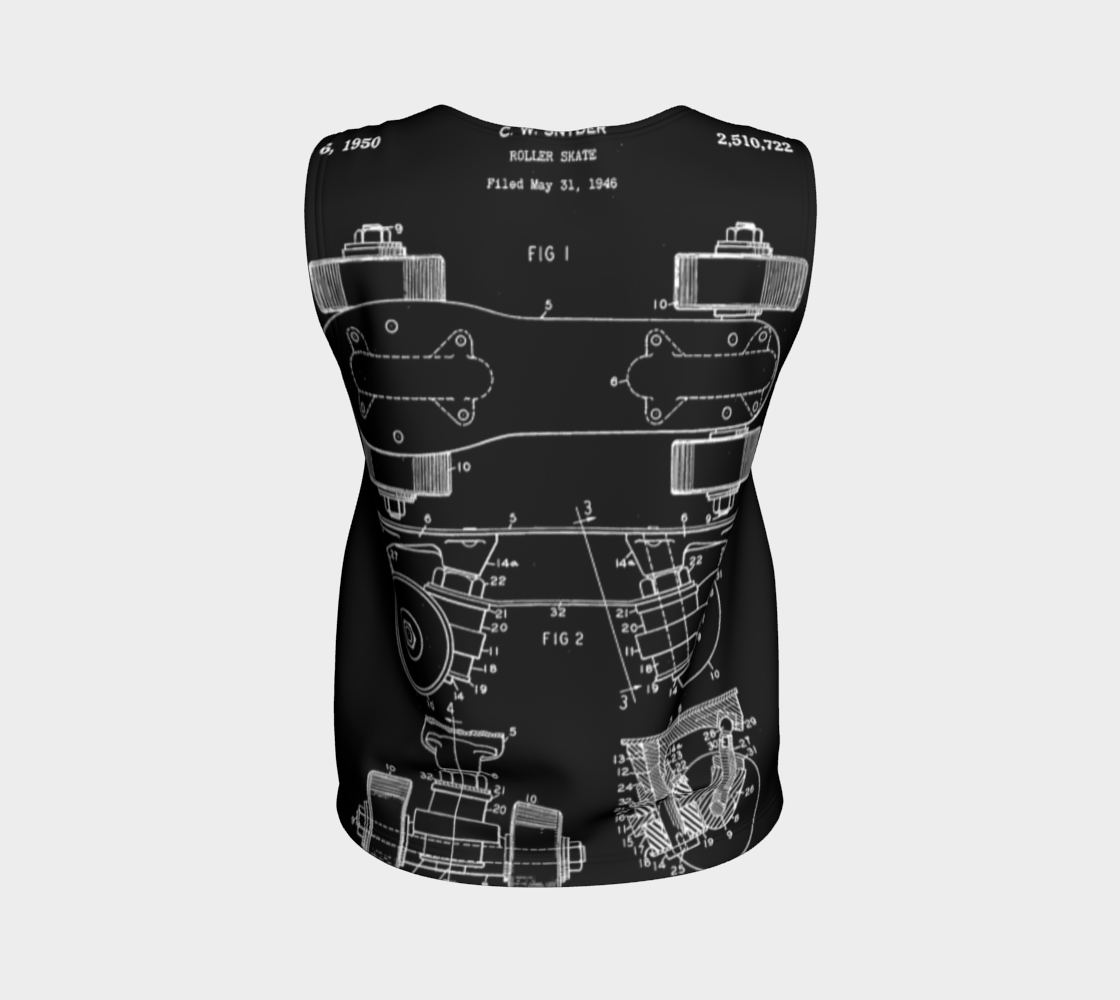 OG Roller Skate Plate Loose Sleeveless Top
