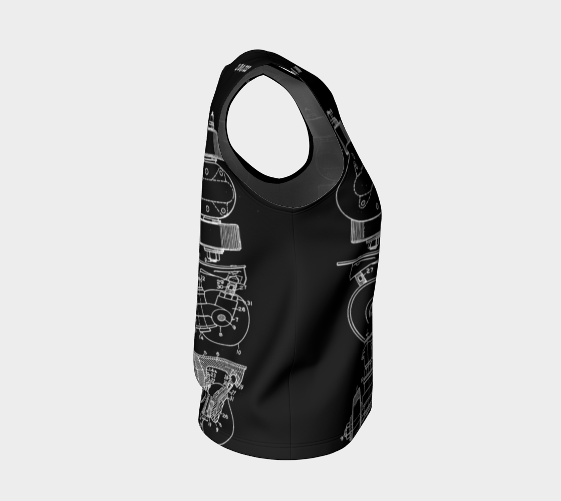OG Roller Skate Plate Loose Sleeveless Top