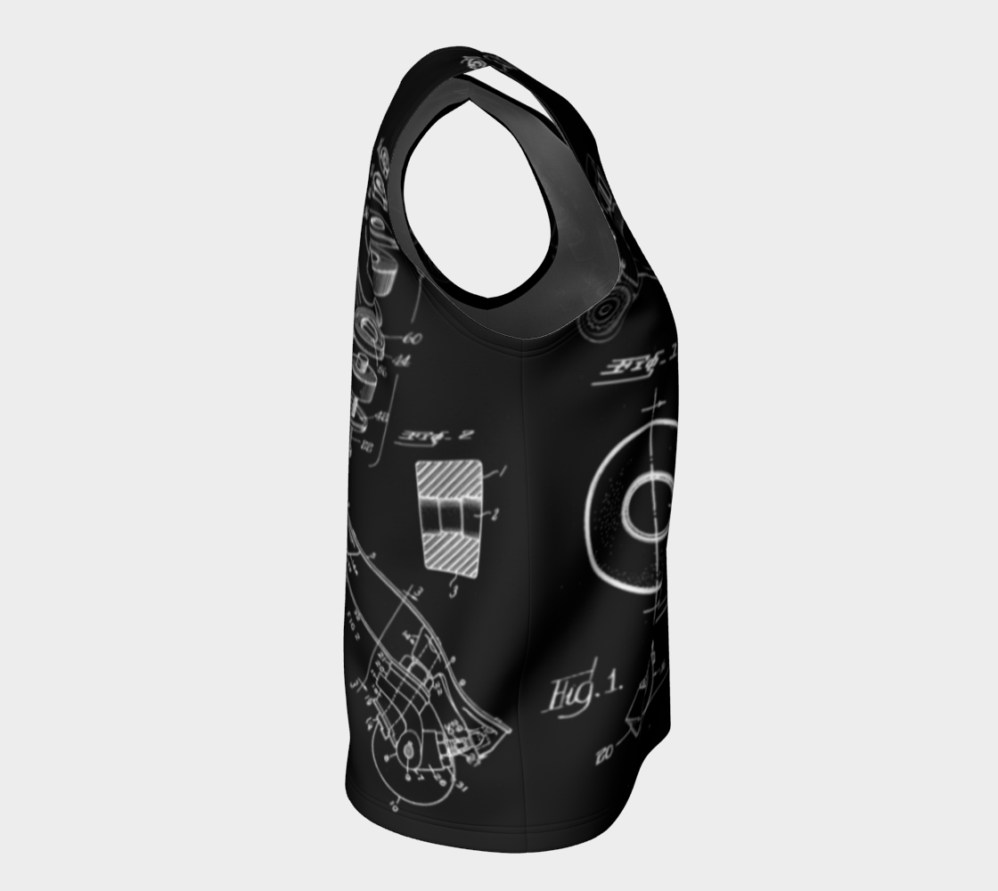 Skate Collage Sleeveless Loose Tank
