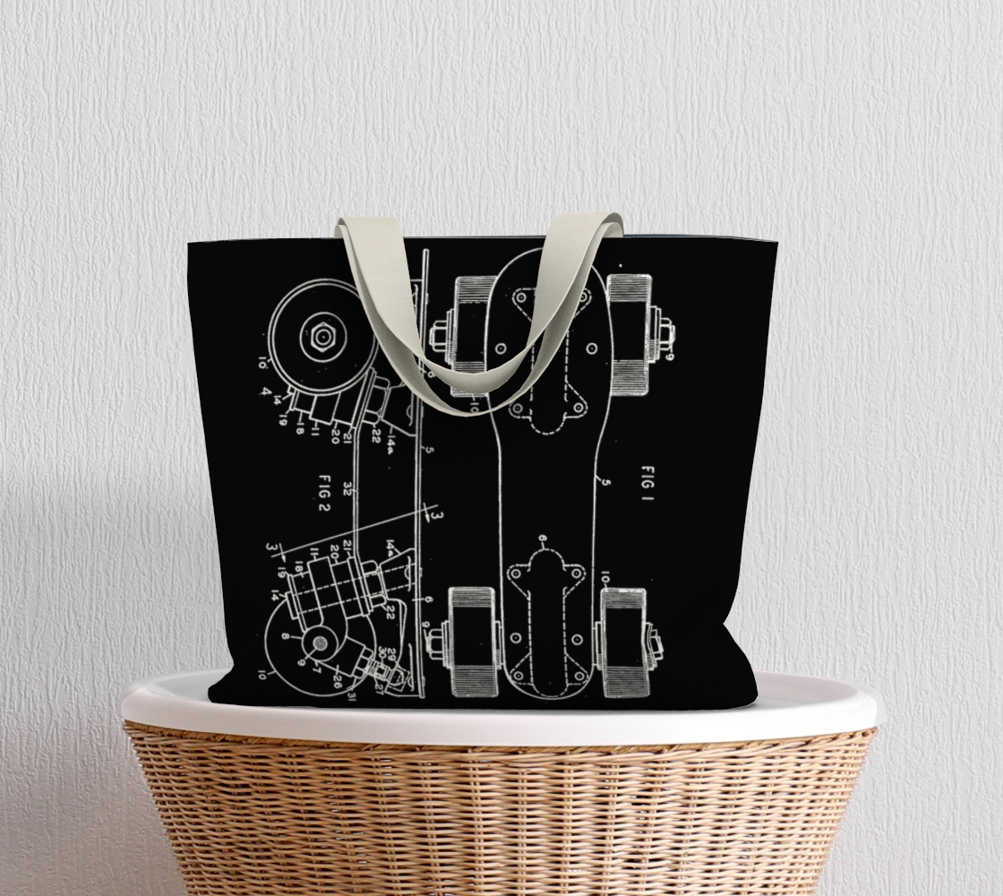 OG Roller Skate Plate Tote