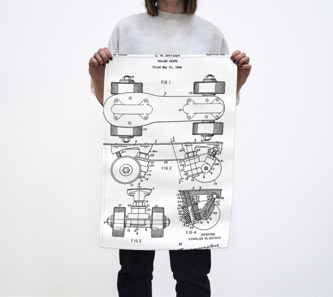 Skate Tea Towel