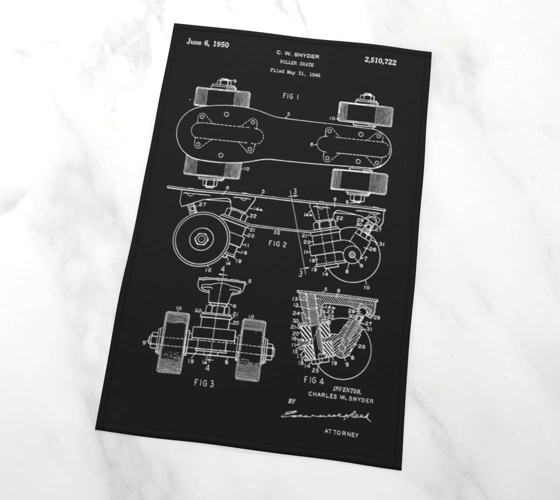 Skate Tea Towel