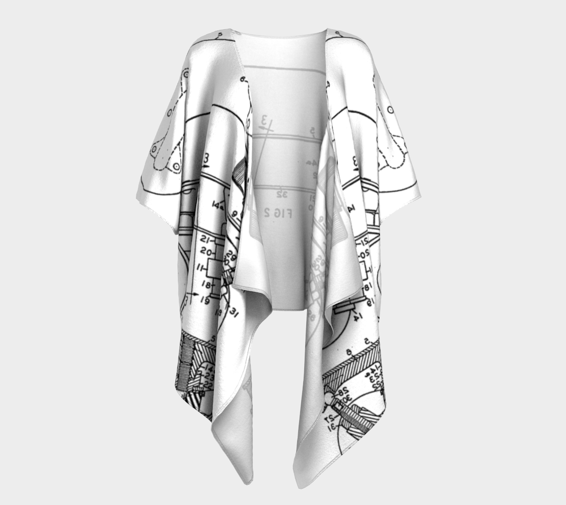 Roller Skate Kimono-Style Robes & Shawls