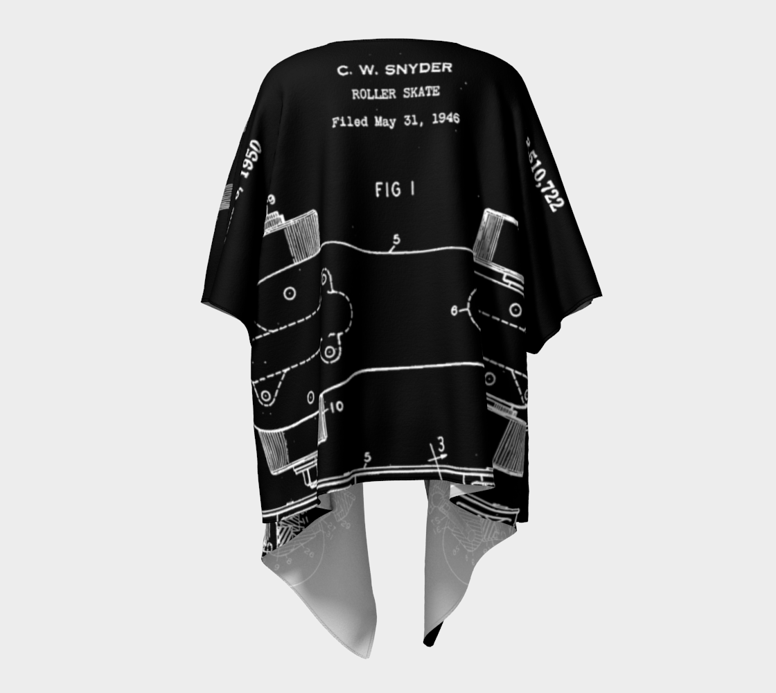 OG Roller Draped Kimono-Style Wrap