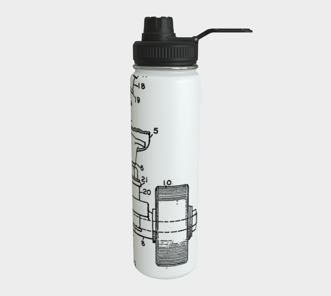 OG Roller Skate Truck Water Bottle