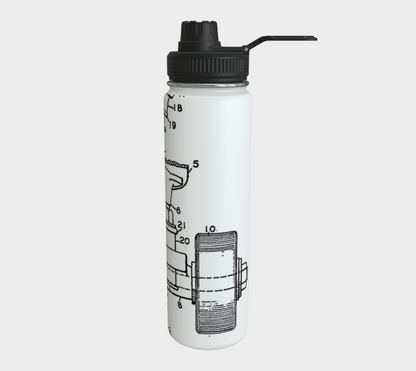 OG Roller Skate Truck Water Bottle