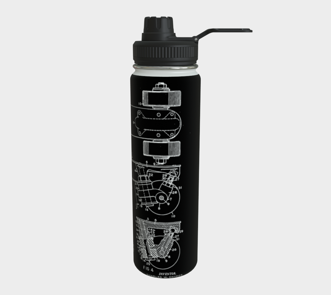 OG Roller Skate Water Bottle