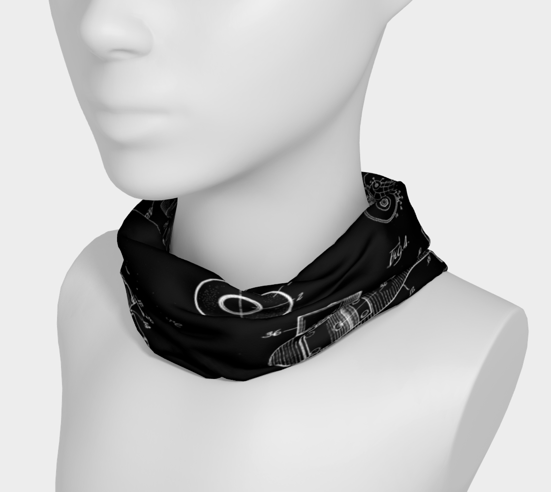 Vintage Roller Skate Collage Headband