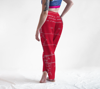 OG Plate Lounge pants in Red