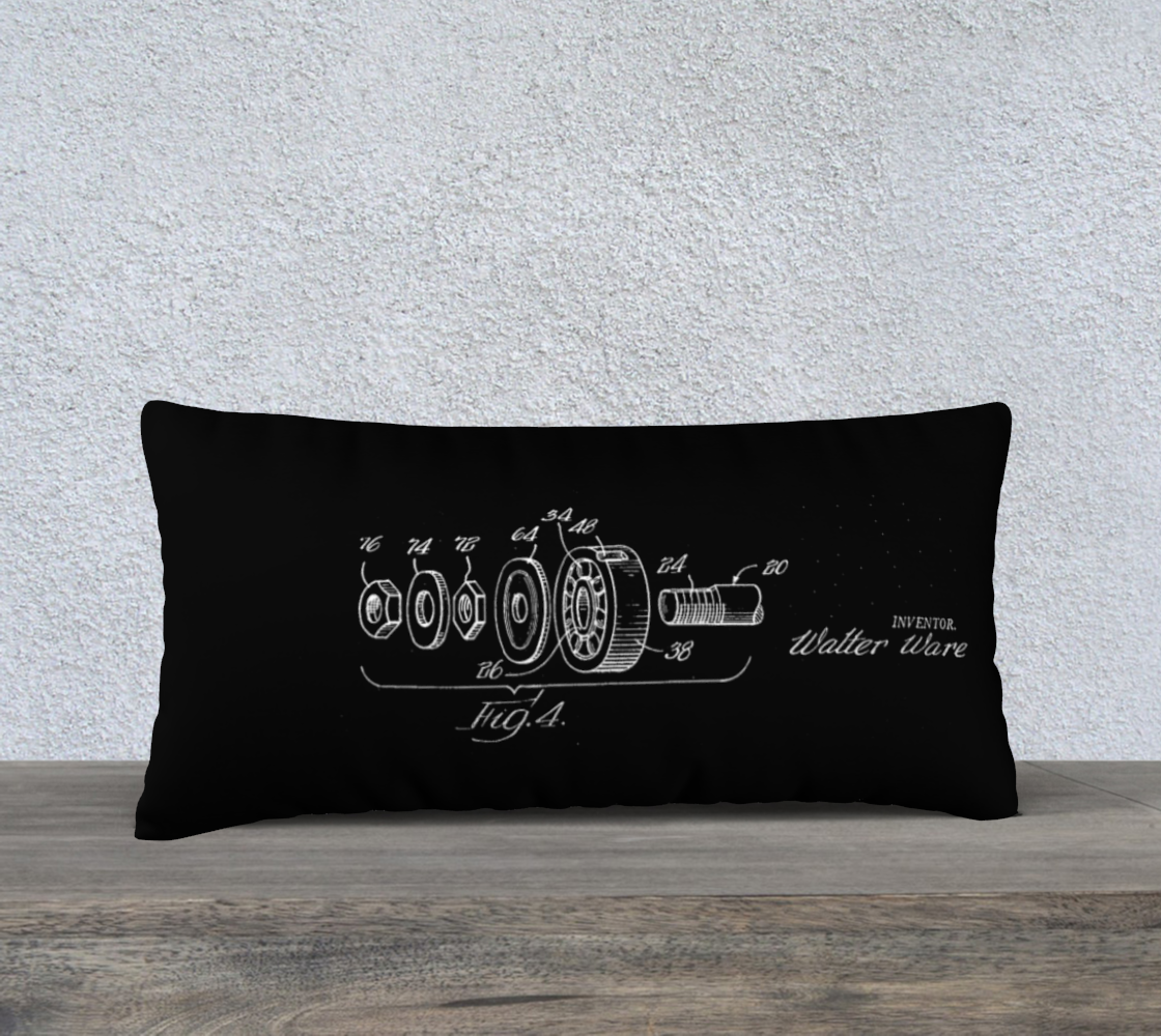 Bearing and Axel Pillowcase