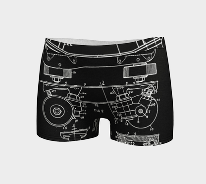 OG Roller Skate Plate Crop Shorts
