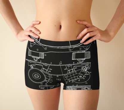 OG Roller Skate Plate Crop Shorts
