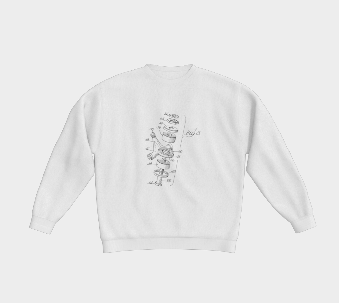 King Pin Crewneck Long Sleeve Sweatshirt (pullover)