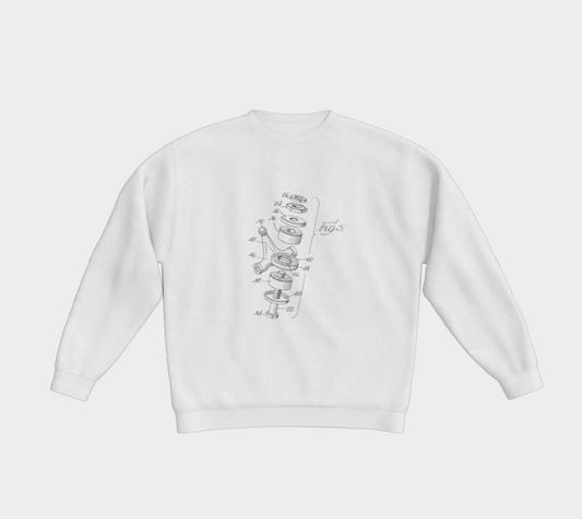 King Pin Crewneck Long Sleeve Sweatshirt (pullover)