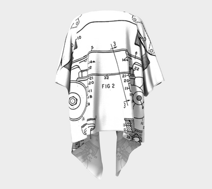 OG Roller Skate Draped Kimono
