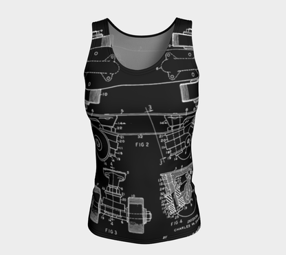 OG Roller Skate Plate Fittted Tank
