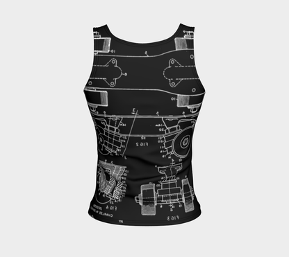 OG Roller Skate Plate Fittted Tank