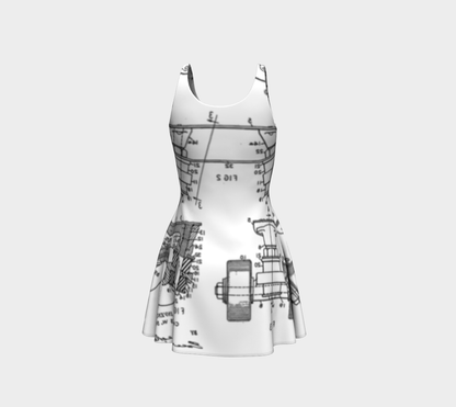 OG Roller Skate Plate Flare Dress 2