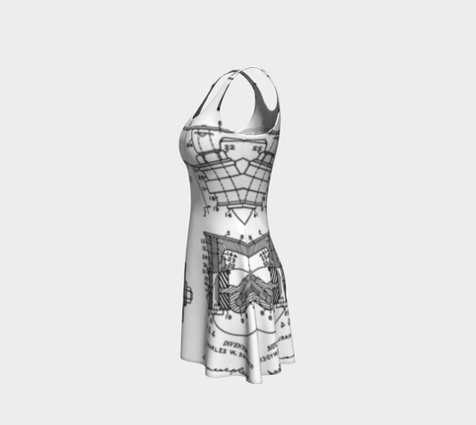 OG Roller Skate Plate Flare Dress 2