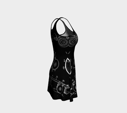 Skate Collage Dress