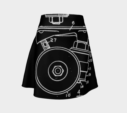 OG Roller Skate Flare Skirt