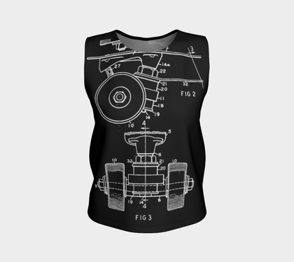 OG Skate Trucks Loose Sleeveless Top