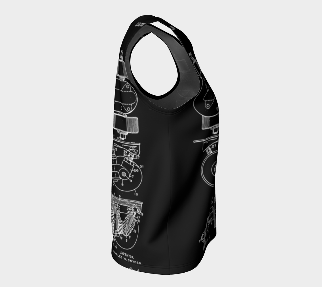 OG Roller Skate Plate Loose Sleeveless Top