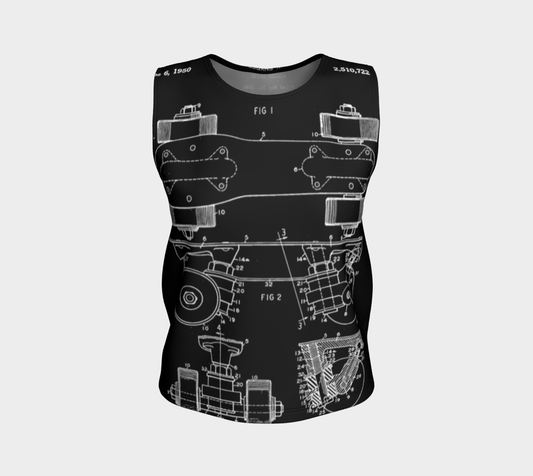 OG Roller Skate Plate Loose Sleeveless Top