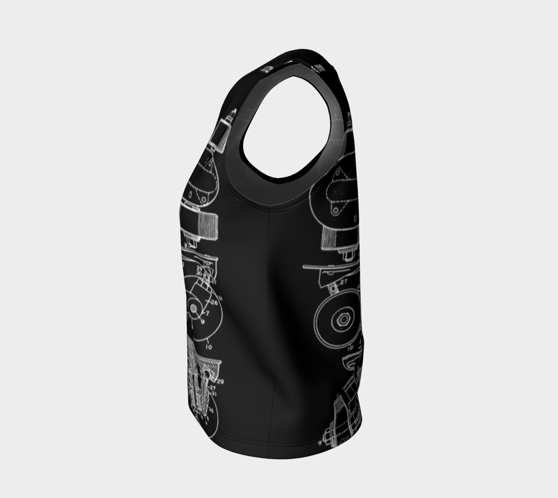 OG Roller Skate Plate Loose Sleeveless Top