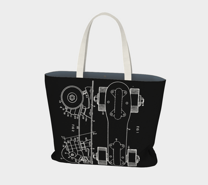 OG Roller Skate Plate Tote