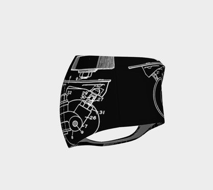 OG Roller Skate Plate Mini Shorts