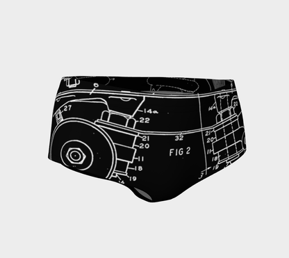 Black mini short 2