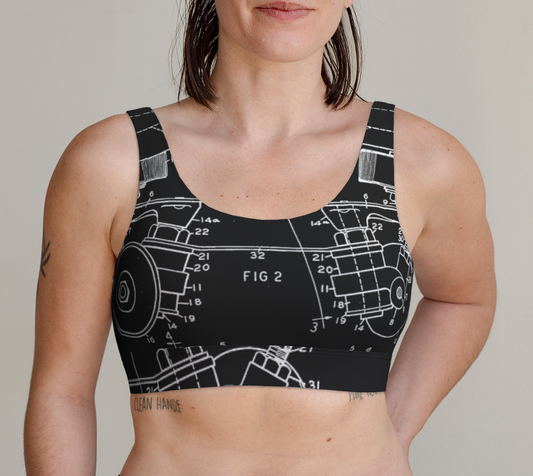 OG Roller Skate Plate Bralette