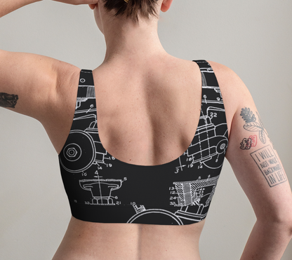 OG Roller Skate Plate Bralette