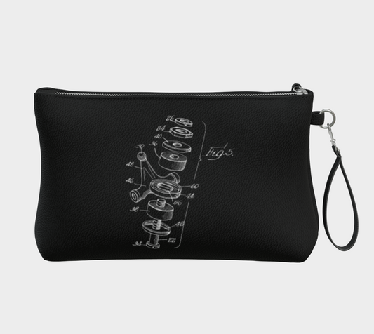 King Pin Vegan Leather Make Up Bag